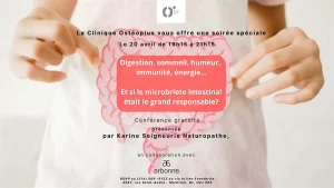 Conférence en vedette, Karine Seigneurie sur le microbiote intestinal